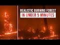Realistic Burning Forest in UNDER 5 minutes! - After Effects Tutorial