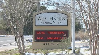 A.D Harris warming center provides shelter amid winter storm