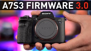 Sony A7SIII Firmware is HERE | Better than Expected!