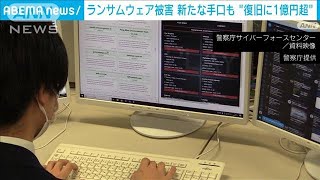 新たな手口も…去年のランサムウェア被害は197件　復旧に1億円超のケースも(2024年3月14日)