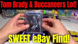 VERY NICE Tom Brady & Tampa Bay Buccaneer eBay Football Lot Find! Great Deal!