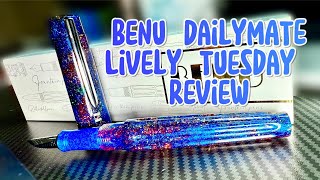 Benu DailyMATE Lively Tuesday (Left Handed Review) New Pen Model