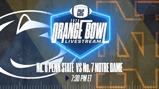 Notre Dame vs. Penn State LIVE: The Orange Bowl | 2025