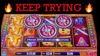 🔥 KEEP TRYING 🔥 BULL RUSH SLOT MACHINE 🎰 POKIE WINS