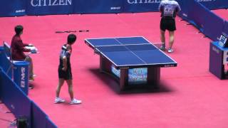 Japan Table Tennis MS;Kenta Matsudaira vs Seiya Kisikawa 2013.1.20