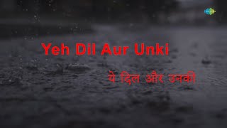 Yeh Dil Aur | Karaoke Song with Lyrics | Prem Parbat | Lata Mangeshkar