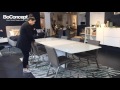 Designer Dining Table | Milano Extendable Dining Table - Interior Styling