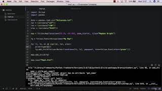 96 Popup Windows on Map | Application 2 Create Webmaps with Python and Folium