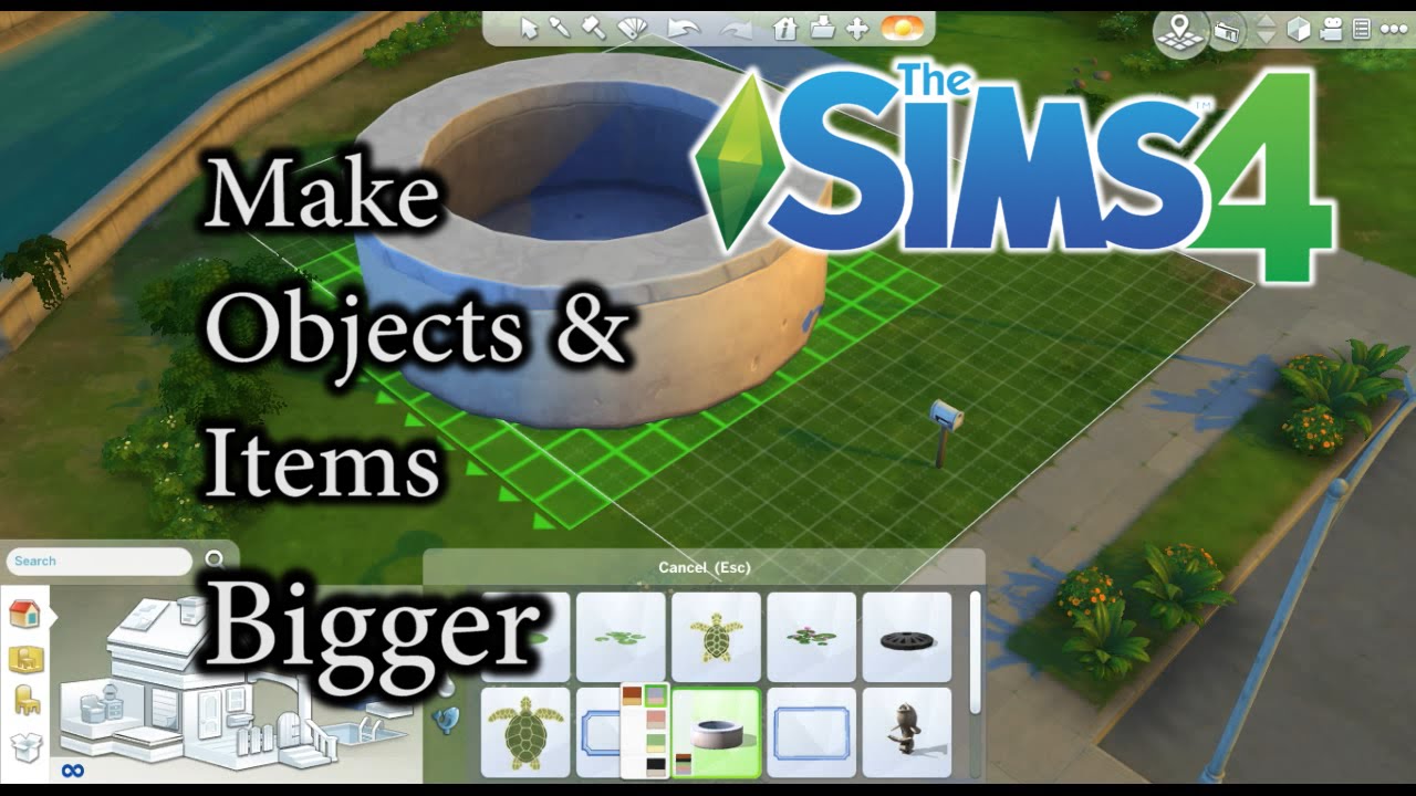 How To Intersect Objects In Sims 4
