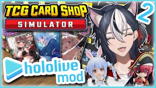 【TCG Card Shop Simulator】HOLOLIVE MOD PART 2! Nendoroids and Dakis! 👀✨ Bring More VTuber Clips!! 📺