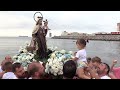 La Virgen del Carmen vuelve a surcar las aguas en la playa de Benítez