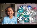 Simple + Affordable Skincare Routine 2022 🧴 | combination - oily sensitive skin