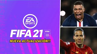 NUEVA ACTUALIZACIÓN DE FIFA 21!! MEJORAS EN JUGABILIDAD Y MODO CARRERA!!