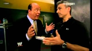 Paul Heyman Yelling About Balloons