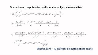 Salir Telegrama Unos Pocos Como Calcular Potencias Con Distinta Base Y ...