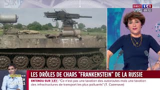 Guerre en Ukraine : que sont exactement les chars "Frankenstein" utilisés par la Russie ?