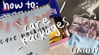 how to: COVID-19 care packages (for your friends!)