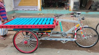 how To make electric Thela gadi. electric motor van. #maishaelectronics