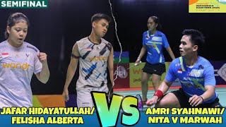 Jafar Hidayatullah/Felisha Nathaniel Pasaribu vs Amri Syahnawi/Nita V Marwah - INDONESIA MASTER 2024