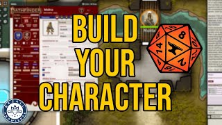 How to Make a Pathfinder 2e Character in Foundry VTT!