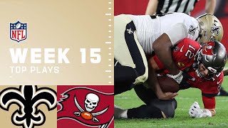 Saints Top Plays from Week 15 vs. Buccaneers | New Orleans Saints