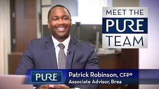 Patrick Robinson, CFP® - Pure Financial Advisors