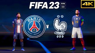 FIFA 23 | PSG vs. FRANCE | PS5™ [ 4K ]