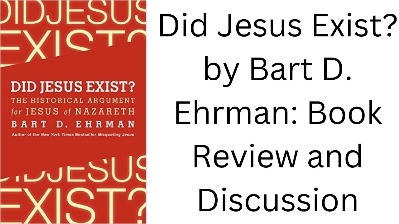 Did Jesus Exist? By Bart Ehrman: Book Review - YouTube