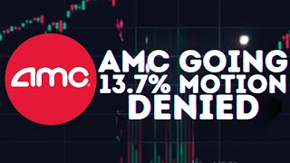 AMC STOCK UPDATE: AMC GOING TO $13.7! MOTION DENIED! HFs PAYING $40 FOR AMC! AMC INCREASE!