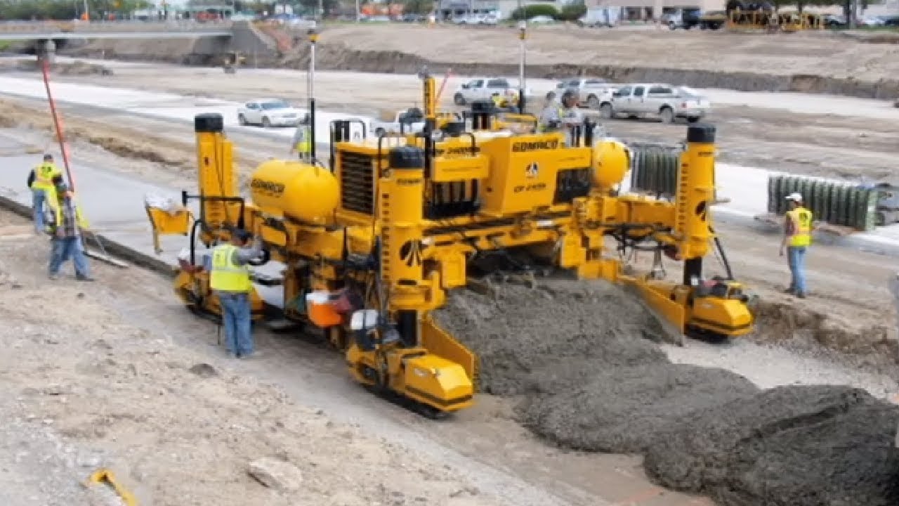 World Amazing Modern Technology Road Construction Machines - Biggest ...