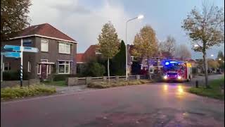 Brandweer Balk met prio 1 naar Elahuizen