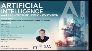 Artificial Intelligence and the Crisis of Architectural Education | Prof. Neil Leach