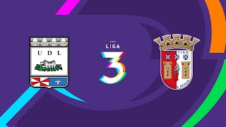 Liga 3: UD Leiria 1 - 0 SC Braga “B”