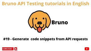 #19 | Generating code snippets from API requests | API Testing Tutorials 4 Beginners in English |