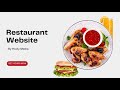 Restaurant Website Demo by Rooly Media