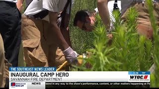 Future firefighters learn new skills at Savannah Fire’s Camp HERO