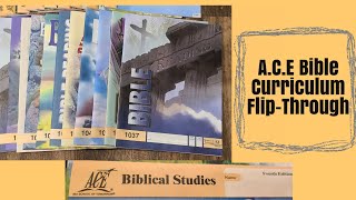 A.C.E. Bible Curriculum Flip Through | 4th and 9th Grade Bible