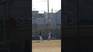 2024.12.29  【練習試合】　紅白戦　野球　 #野球　#baseball  #shorts  #紅白