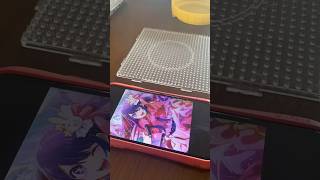 TikTok [推しの子]「星野アイ」　アイロンビーズで作ってみた！