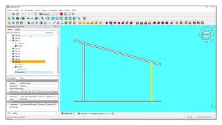 DESENHO DAS VIGAS COM OS ENTALHES PARA UM GALPÃO AGROPECUÁRIO NO “FreeCAD”