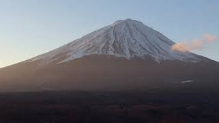 2020年1月1日   鳴沢村からの富士山初日の出