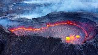 THE VOLCANO WAS GETTING BIGGER DAY BY DAY!!! - Aerial View, Iceland Volcano Eruption 2021