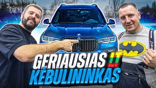 Vogto BMW X7 remontas pas geriausią LT kėbulininką! Ferrari F8 pravažiavimo konkursas