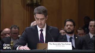 WATCH: Sen. Cotton endorses Stefanik at confirmation hearing