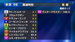 瓢湖特別［2023.9.2 新潟第9R/2200m 芝］