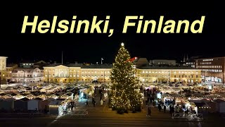 Helsinki Christmas Market 2025 Walking Tour | Winter Wonderland in Finland