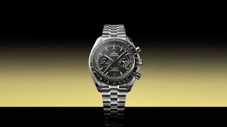 Omega Speedmaster “Super Racing” with patent-pending Spirate™ System.