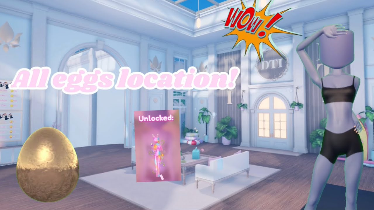 All Emoji Locations Dti Easter