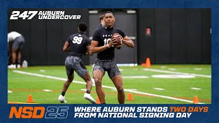 Where Auburn stands two days from National Signing Day