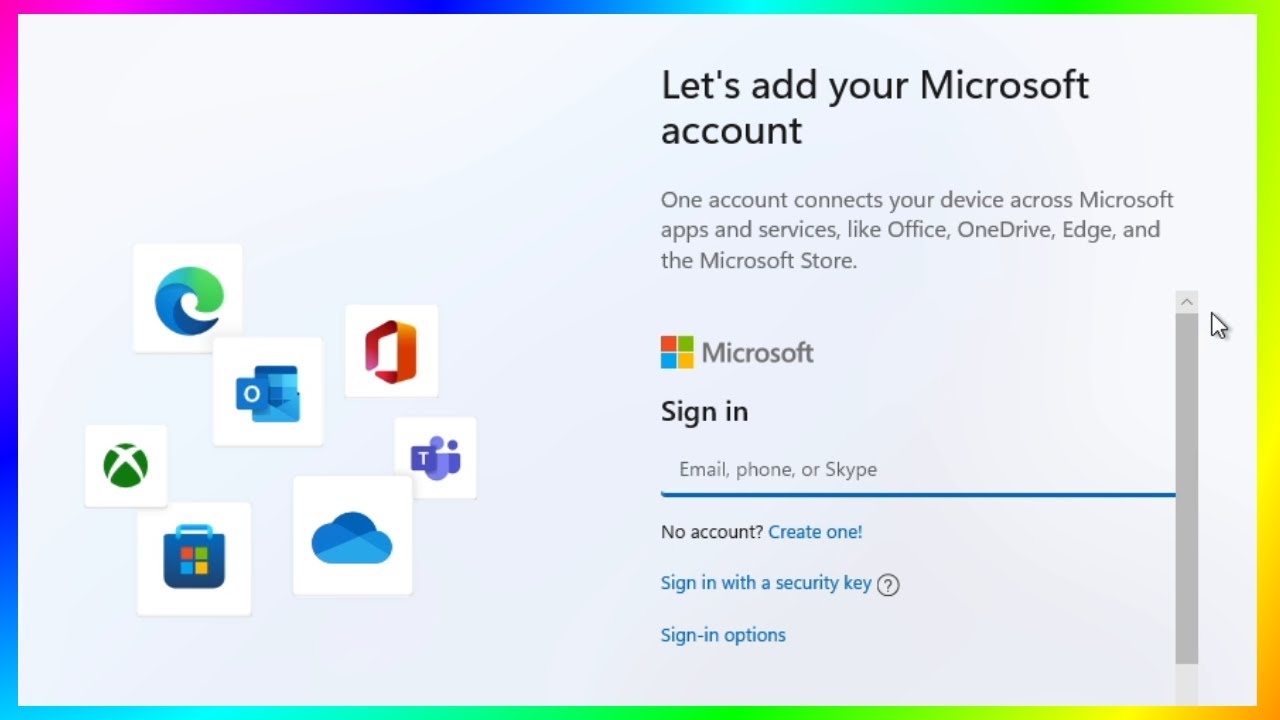Windows 11 Setup Without Microsoft Account Youtube